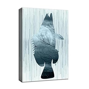 for Living Room Bedroom Home Artwork Paintings Abstract Animal Art