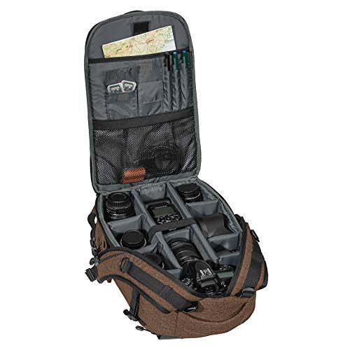 Pedea DSLR-Kamerarucksack Fashion Fotorucksack für Spiegelreflexkameras mit wasserdichtem Regenschutz und variabler… – Bild 6