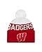 NCAA Wisconsin Badgers Ne 15 Sport Cuff Knit Beanie, Red, One Size