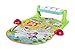 MooToys Kick and Play Newborn Toy with Piano for Baby 1 - 36 Month, Lay and Play, Sit and Play, Activity Toys, Play Mat Activity Gym for Baby. Blue