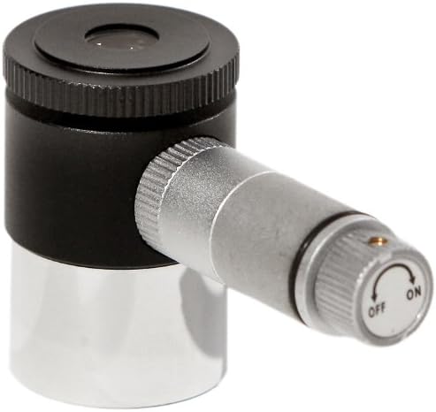 Olivon 12.5mm Plossl Illuminated Cordless Eyepiece, Black