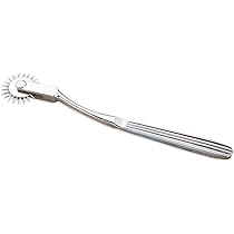 OdontoMed2011® Lot Of 2 Pieces Rotating Spur Wartenberg Pinwheel 1 & 5 Heads
