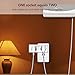 Foxnovo Wi-Fi Smart Plug 2 in 1 Mini Outlet Sockets Works with Amazon Alexa and Google Assistant IFTTT, Smart Plug Socket Outlet Voice Remote Control with Energy Monitoring (2 Pack)