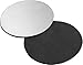 Pro Chef Kitchen Tools Round Drink Coasters - Protect Coffee Table From Beer Mugs And Wine Glasses - Room Decor Coaster Set For Coffee Cup Holder - Stainless Steel Home Bar Accessories Decoration