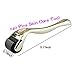 Beauty Professional Grade Precision Rolling with Fast, Dramatic Results, Treating Acne Scars, Beauty Wand Skin Care Tool ,DNS-540 Pins (Silver-0.75 mm)