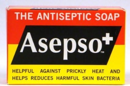(10 Dozen) Asepso Antibacterial Agent Soap 3.2 Oz