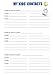 Mom's Family Desk Planner Calendar 2018
