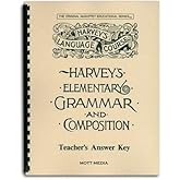 Answer Key for Harvey's Elementary Grammar and Composition: Answers and Teaching Helps