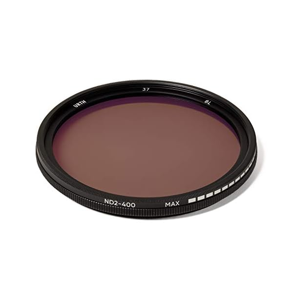 Urth 37 mm Variabler Graufilter ND2-400 (1-8.6 Stop) ND Filter – Bild 4
