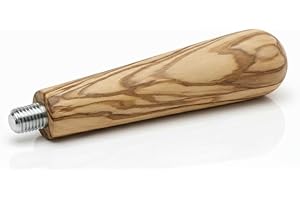 ITALPARTS Portafilter Handle Espresso Coffee Machine (Olive Wood, M12)