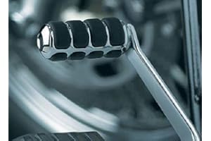 I5MOTORCYCLE i5 Chrome Gear Shift Pedal Cover for Yamaha Royal Road V-Star VStar 650 950 1100 1300 Warrior Raider Stryker Bolt