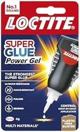 Loctite Super Glue Power Gel 4 g Clear Flexible Non-Drip Adhesive view 2