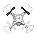 App Controlled Mini Drone 720P HD WiFi Camera, 2.4GHz 4CH 6-Axis Gyro RC Quadcopter, Gravity Sensor, One-Key Return, Headless Mode, 3D Flips, Bonus Batteries