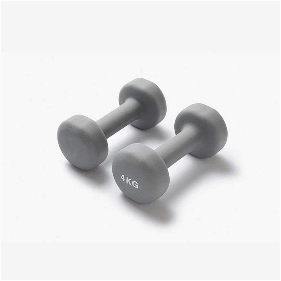 Dumbbells Weight Set, Color-Coded for Easy Weight Discrimination, Ergonomic Non-Slip Comfort Grip for Men & Women, Pair of Neoprene Dumbbell