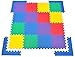 Set of 16 Beveled Side for Interlocking Wonder Mats (Blue, Side)