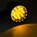 Senkauto Motorcycle Bullet LED turn Signal Light Blinker (Yellow Light, Black)