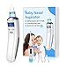 Electric Baby Nasal Aspirator- Nose Cleaner Safe Snot Sucker with 5 Adjustable Suction Levels,4 Reusable Tips and LCD Screen Booger Sucker for Newborn, Toddler and Infant-White