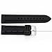 New 24mm Military Men's Black Silicone Rubber Replacement Watch Band Straps WB2407