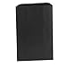 Hygloss Products Colored Paper Bags – 100 Pinch Bottom Colorful Arts and Crafts Bags - 6 x 9 Inch, Black