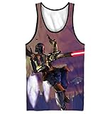 Star Wars Boba Fett Men's Sublimated Tank Top