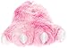 WISHPETS Grizzly Bear Paw Animal Slippers w/White Toes (Pink, M - Kids/Adult)