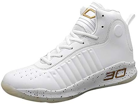 Men Sneakers Black White Vibola Couple's Basketball Shoes Breathable Mesh Lace-Up Running Walking Gym Shoes