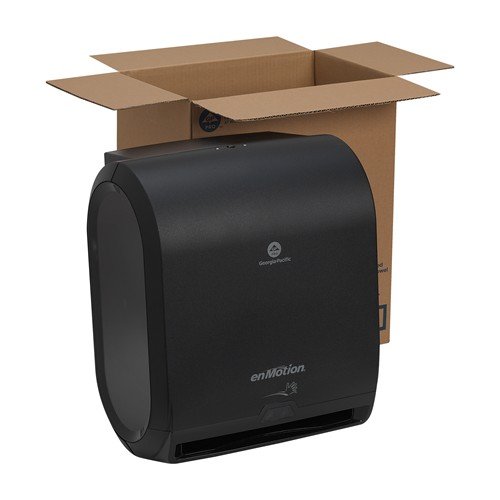 Georgia Pacific Enmotion 59462A Classic Automated Touchless Paper Towel Dispenser, (Black)
