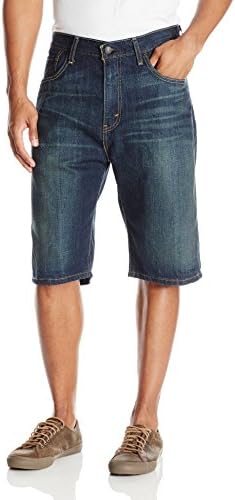Loose Straight Denim Shorts 