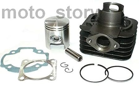 Unbranded 70 CCM Sport Racing Zylinder KIT Set KOMPLETT für Piaggio SFERA NSL RST 50 Zylinderkit