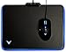 Amazon Basics Hard Gaming Mouse Pad with LED Lighting Effects
