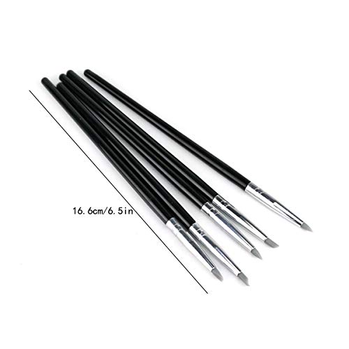 20Pcs Silicone Clay Sculpting Tool Clay Shaping Modeling Wipe Out Tools, Modeling Dotting Tool Pottery Clay Sculpture Carving Tools