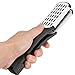 LuckyFine Hairdressing Straightener Ceramic Hair Straightening Double Brush Comb Clamp