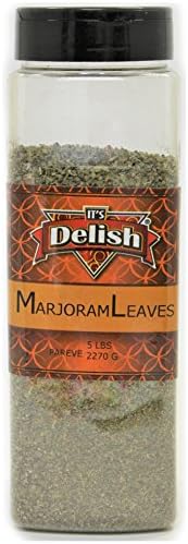 Marjoram Leaves by Its Delish, 5 Oz. Large Jar