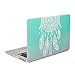 MacBook Air 13 Case, GMYLE Hard Case Print Frosted for MacBook Air 13 inch - Gradient Turquoise Dream Catcher Pattern Rubber Coated Hard Shell Case Cover