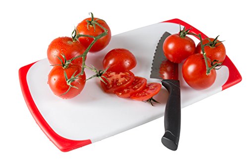 Set of 3 Small Medium Large Cutting Boards With Non Slip Feet