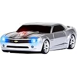 Roadmice Concept Camaro Series Optical Wireless Radio Frequency USB 800 DPI Scroll Wheel Car Mouse, Black/Silver