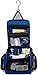 Neatpack Medium Size Hanging Nylon Toiletry Bag & Organizer with Detachable TSA Compliant Zipper Pocket and Swivel Style Hook
