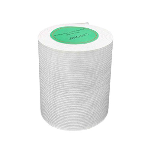 Knit Elastic 3 Inch Wide White Heavy Stretch High Elasticity Knit Elastic Band 3 Yards