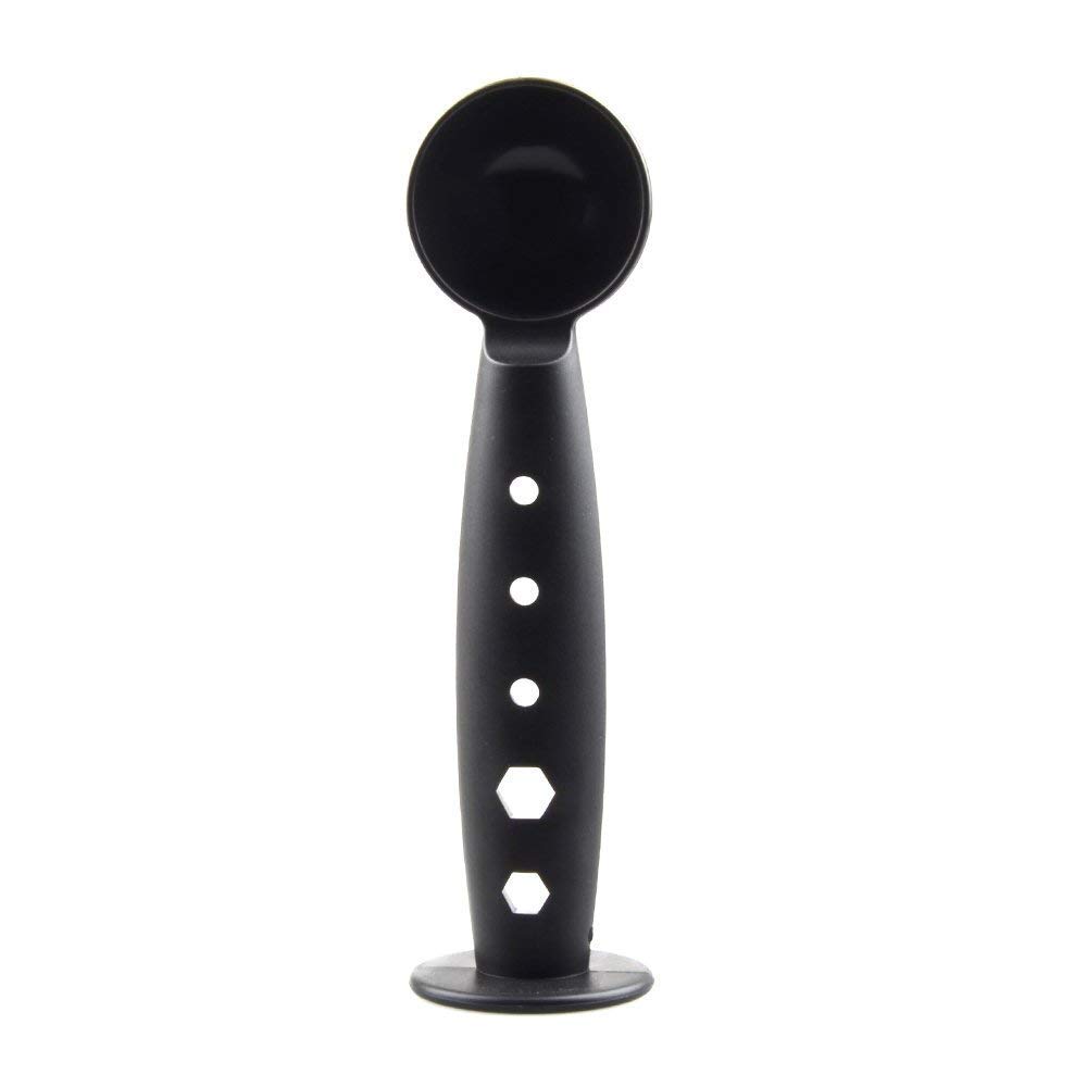 Photo 1 of Coffer Tamper, Multifunctional Espresso Tamper with 10g Measuring Spoon, Coffee Tamping Tool for Barista Coffee Bean Press Coffee Grind Pressing (Espresso Scoop with Tamper 49mm)