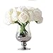 Newest trent 1Bouquet 5 Heads Artificial Peony Silk Flower Leaf Home Bridal Wedding Party Festival Bar Decor