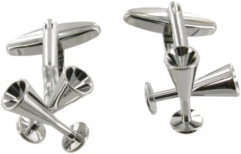 Cuff Links Wine Goblets - Great Gift for a Sommelier or Wine Lover - In Presentation Gift Box