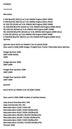 Mercedes benz OM642 Intake Manifold Swirl Valve Arms for Connecting Rods Diesel 3.0L V6 Repair Kit