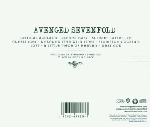 Avenged Sevenfold Dear God Official Music Video Youtube