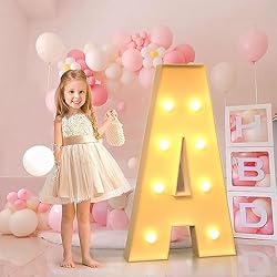 imprsv 3FT Marquee Light Up Letters A, Large Light