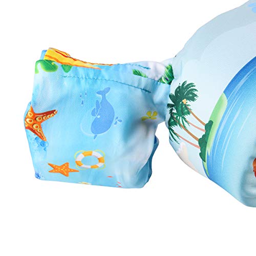 Elejolie Swim Aids for Toddlers,Kids Learn to Swim Life Jacket for