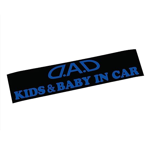 ギャルソン DAD KIDS&BABY IN CAR Sticker【ブルー】 ST140-02 D.A.D商品画像
