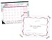 bloom daily planners 2016-17 Academic Year Desk Calendar - Cute Pink and Green 16