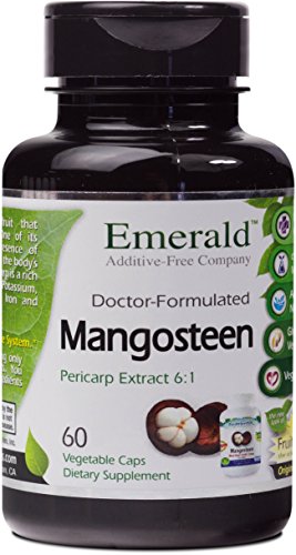 Emerald Laboratories (Fruitrients) - Mangosteen - Promotes Blood Sugar Balance, Improves Energy Levels, & Supports Immune Function - 60 Vegetable Capsules