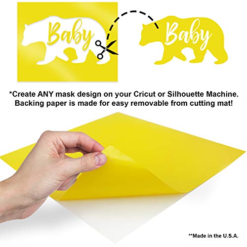 Craftopia Stencil Film Masking Vinyl 12" Wide Stencils Roll x 12 ft