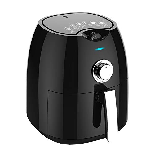 Click Here to See More Images New Air Fryer, 1300W Healthy Fryer, 4.5L Large Capacity Household Oven, Black, Recipes, Healthy Cooker Food Oven